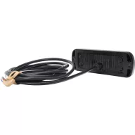   WAS Első villogó W218 1471 ECO 12 V/DC, 24 V/DC Fedélzeti hálózatról Felszerelhető, Csavaros szerelési mód Kék