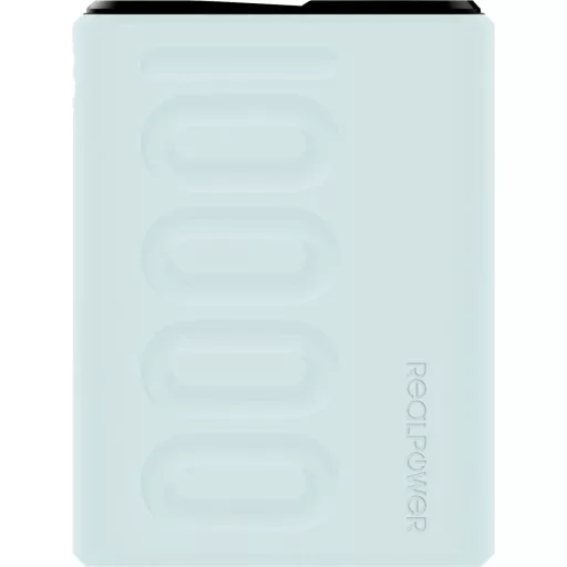 RealPower Batterie Powerbank 10000 mAh Lítium Zöld