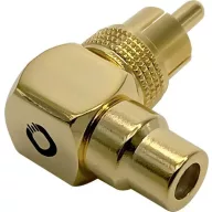  Oehlbach Sound-AD 90 Cinch szögben állítható adapter [1x RCA dugó - 1x RCA alj]