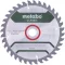 Metabo Precision cut Wood - Classic 165X20 Z42 WZ 5° 628027000 Keményfém körfűrészlap 165 x 20 x 1.2 mm Fogak száma (collonként): 42 1 db