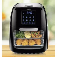   SOGO Human Technology 1800 Forrólevegős fritőz 1800 W Fekete