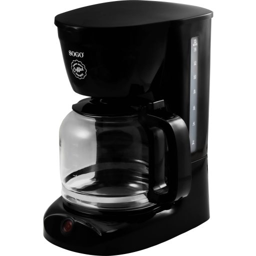 SOGO Human Technology Drip 15 Kávéfőző Fekete Kapacitás, csésze=15 Üveg kanna, Melegentartás