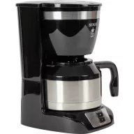   SOGO Human Technology Drip Inox 10 Kávéfőző Fekete Kapacitás, csésze=10 Üveg kanna, Melegentartás