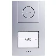   m-e modern-electronics Vistus AD ALU 4010 S Vistus Kaputelefon Vezetékes Komplett készlet 1 családiház Ezüst