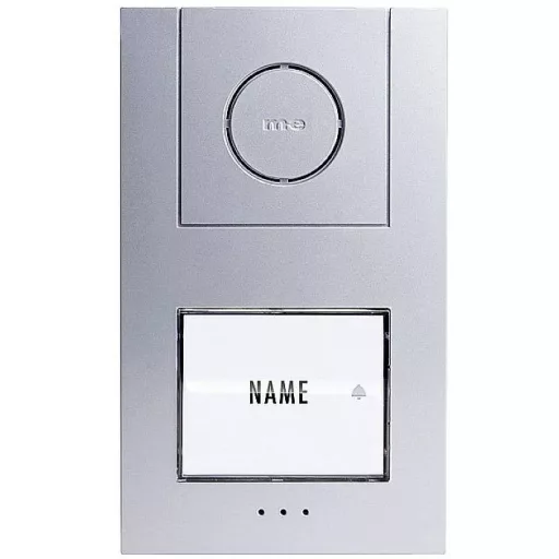 m-e modern-electronics Vistus AD ALU 4010 S Vistus Kaputelefon Vezetékes Komplett készlet 1 családiház Ezüst