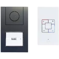   m-e modern-electronics Vistus AD ALU 4010 A Vistus Kaputelefon Vezetékes Komplett készlet 1 családiház Antracit