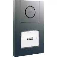   m-e modern-electronics Vistus AD ALU 410 A Vistus Kaputelefon Vezetékes Külső egység 1 családiház Antracit