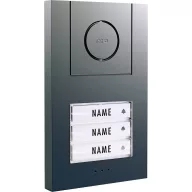   m-e modern-electronics Vistus AD ALU 430 A Vistus Kaputelefon Vezetékes Külső egység 3 családiház Antracit