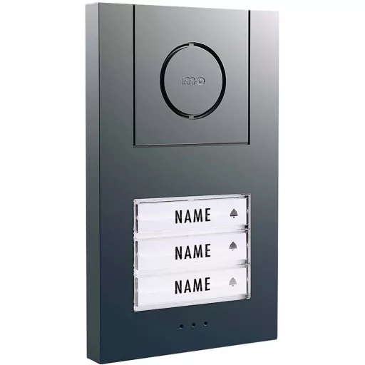 m-e modern-electronics Vistus AD ALU 430 A Vistus Kaputelefon Vezetékes Külső egység 3 családiház Antracit