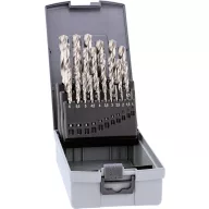  Alpen 0000110325100 HSS Fém spirálfúró készlet 25 részes Hengeres befogószár 1 db