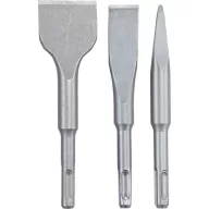  kwb 247185 Véső készlet 3 részes 40 mm, 20 mm Teljes hossz 140 mm SDS-Plus 1 db