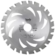   kwb 581938 Keményfém körfűrészlap 135 x 20 x 1.2 mm Fogak száma (collonként): 24 1 db
