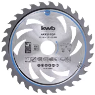   kwb 586954 Keményfém körfűrészlap 190 x 30 x 1.3 mm Fogak száma (collonként): 30 1 db