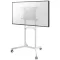 Neomounts NS-M1250WHITE TV kocsi 94,0 cm (37) - 177,8 cm (70) Forgatható, Dönthető, Padlóállvány