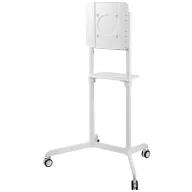   Neomounts NS-M1250WHITE TV kocsi 94,0 cm (37) - 177,8 cm (70) Forgatható, Dönthető, Padlóállvány