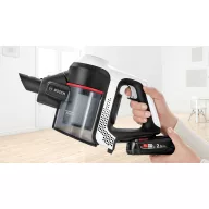   Bosch Haushalt Unlimited BKS611MTB Akkus kézi porszívó Akkuval, töltővel, Mini turbó kefével, Porzsák nélkül