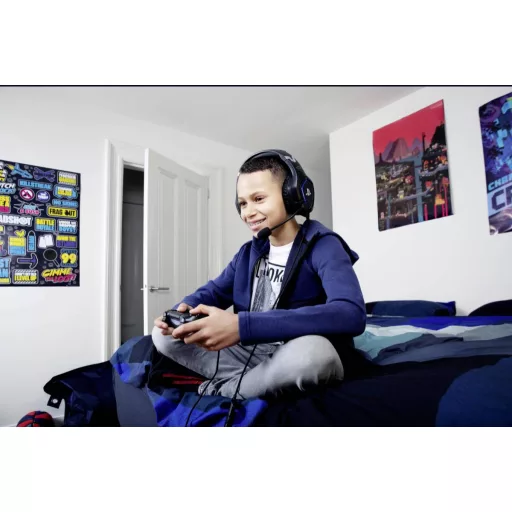 Trust GXT 488 FORZE Over Ear headset Vezetékes Stereo Fekete mikrofon zajelnyomás Mikrofon némítás, Hangerő szabályozás Gamer