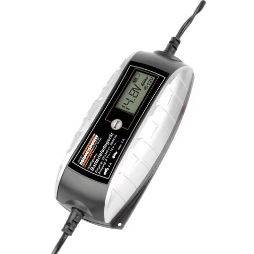 Brüder Mannesmann M12715 Autós töltőkészülék 12 V, 6 V