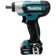   Makita TW141DSMJ Akkus ütvecsavarozó 145 Nm 12 V Vele szállított akkuk száma 2 4 Ah Töltővel