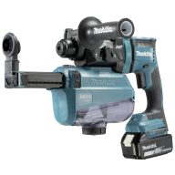   Makita DHR182RTWJ SDS-Plus-Akkus kombi kalapács 18 V 5 Ah Töltővel