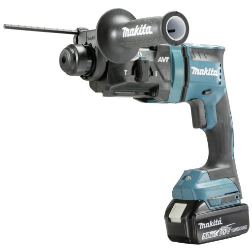 Makita DHR182RTWJ SDS-Plus-Akkus kombi kalapács 18 V 5 Ah Töltővel