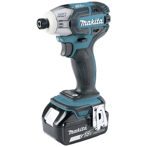 Makita DTS141RTJ -Akkus ütvefúró-csavarozó 2. akkuval, Töltővel