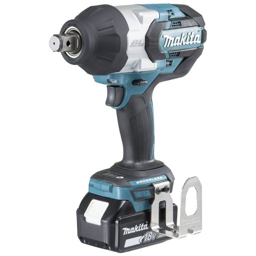 Akkus ütvecsavarozó 2 akkuval 18 V 5 Ah, töltővel és hordtáskával, Makita DTW1001RTJ