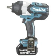   Makita DTW1002RTJ DTW1002RTJ Akkus ütvecsavarozó 1000 Nm 18 V Vele szállított akkuk száma 2 5 Ah