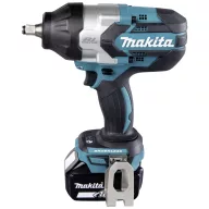   Makita DTW1002RTJ DTW1002RTJ Akkus ütvecsavarozó 1000 Nm 18 V Vele szállított akkuk száma 2 5 Ah