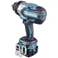   Makita DTW1002RTJ DTW1002RTJ Akkus ütvecsavarozó 1000 Nm 18 V Vele szállított akkuk száma 2 5 Ah