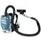 Akkus hátizsák porszívó 2x 18V akku és töltő nélkül, Makita DVC261ZX15