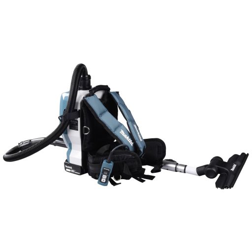 Akkus hátizsák porszívó 2x 18V akku és töltő nélkül, Makita DVC261ZX15