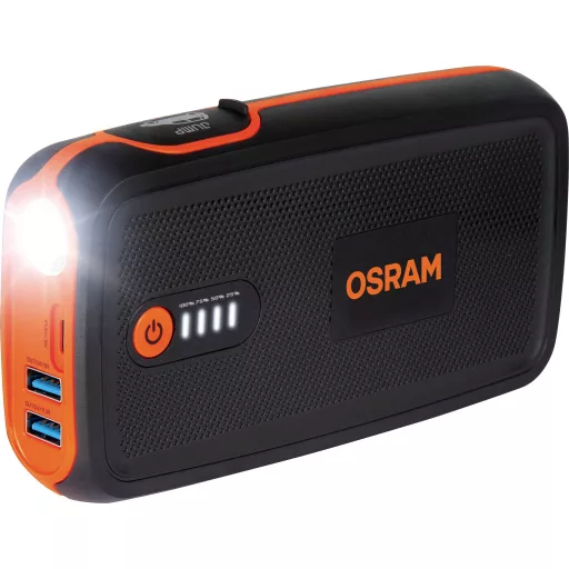 Osram Automotive Gyorsindító rendszer BATTERYstart 300 OBSL300 Indulási segédáram=300 A 2 db USB-s dugalj