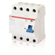   ABB 2CSF204592R4400 F204 B-40/0,5 FI védőkapcsoló B 4 pólusú 40 A 0.5 A 400 V