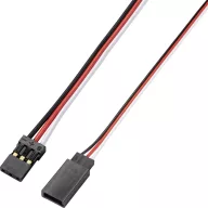   Reely Servo Hosszabbítókábel [1x JR alj - 1x Futaba dugó] 100.00 cm 0.14 mm² lapos 10 db