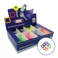 Basi Kulcstartó klipsz 8520-9010 8 színű N/A 200 db