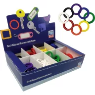 Basi Kulcstartó klipsz 8580-9000 8 színű 1 készlet