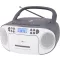 Reflexion RCR2260GR CD-s rádió URH AUX, CD, Kazetta Szürke-fehér