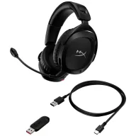   HyperX Cloud Stinger 2 Wireless Over Ear headset Rádiójel vezérlésű Stereo Fekete Gamer
