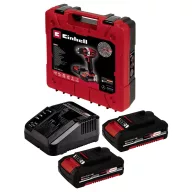   Einhell Power X-Change TE-CD 18/40-1 Li (2x1,5 Ah) 4513939 Akkus fúrócsavarozó 18 V 1.5 Ah Lítiumion Töltővel, 2. akkuval
