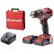 Einhell Professional TP-CD 18/50 Li BL (2x2,0Ah) 4513896 Akkus fúrócsavarozó 18 V 2 Ah Lítiumion Töltővel, 2. akkuval