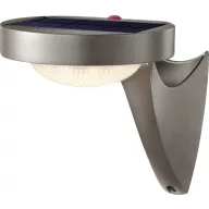   Napelemes fali lámpa mozgásérzékelővel 10 W, melegfehér, fekete, Sygonix SY-4673532