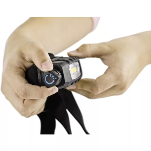 B & W International Sensor Head LED Fejlámpa Akkuról üzemeltetett 250 lm 7 óra HL250SU