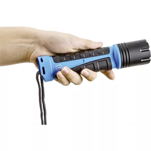 B & W International Polymer Handheld LED Kézilámpa Akkuról üzemeltetett 550 lm 33 óra 244 g