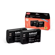   Hähnel Fototechnik HL-E6, 2er Kamera akku Megfelelő eredeti akku (kamera) LP-E6 7.2 V 1650 mAh