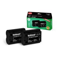   Hähnel Fototechnik HL-W235, 2er Kamera akku Megfelelő eredeti akku (kamera) NP-W235 7.2 V 2250 mAh