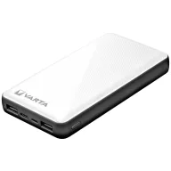   Varta Power Bank Energy 15000 Powerbank 15000 mAh LiPo USB-C®, Mikro USB Fehér/fekete egyidejű töltés és kisütés