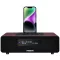 Sangean DDR-38 Asztali rádió DAB+, DAB, URH Apple-Dock, AUX, Bluetooth® Akkutöltő funkció, Táviránytóval, Ébresztő funkció Barna