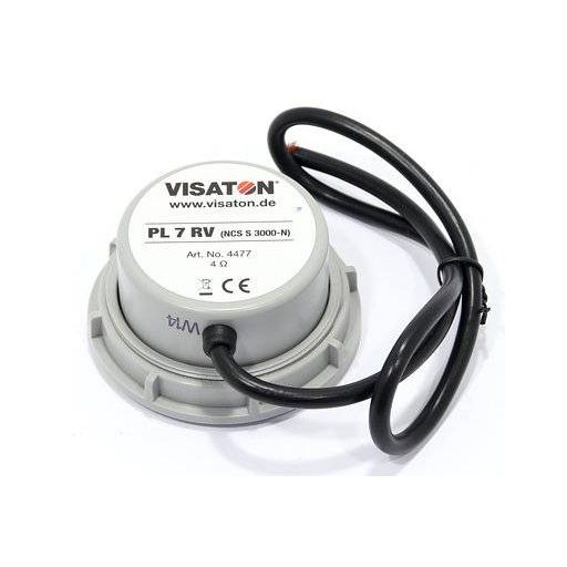 Visaton PL 7 RV - 4 Ohm (NCS S 3000-N) Beépíthető hangszóró 20 W 4 Ω Szürke 1 db