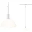 Paulmann Sarrasani Függőlámpa URail E14 Fehér, Opál